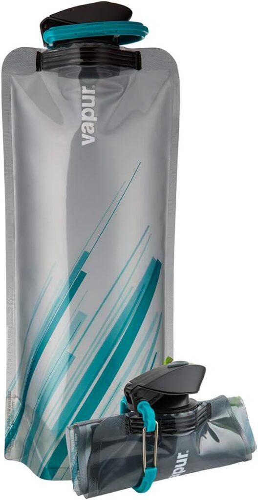 BPA Free Foldable Flexible Water Bottle