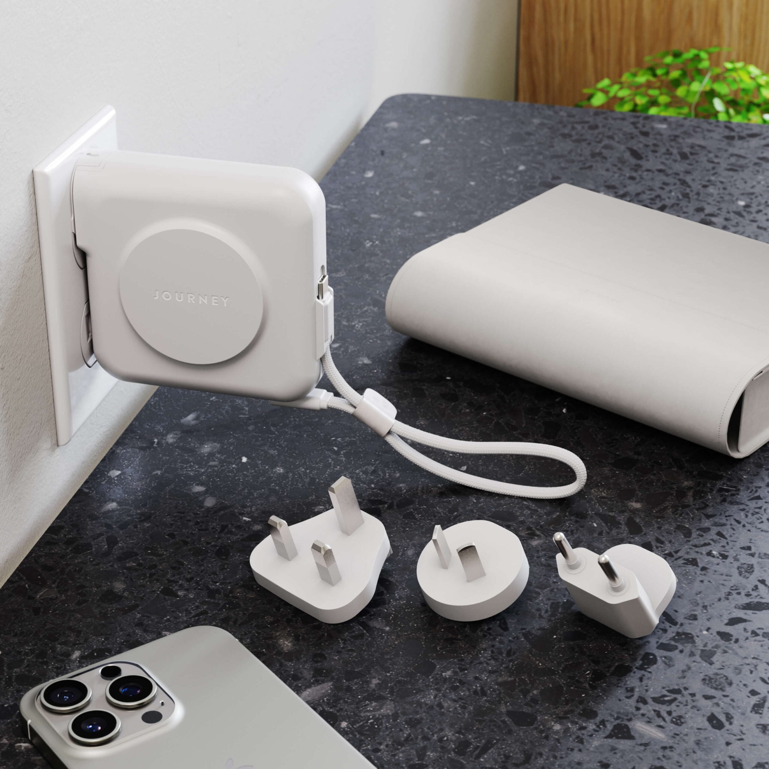 Axie 3-in-1 Global Wall Charger & 10K mAh Power Bank