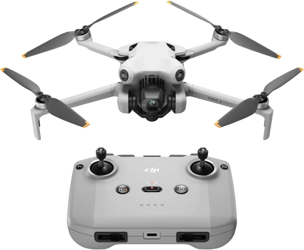 DJI Mini 4 Pro (DJI RC-N2), Folding Mini-Drone with 4K HDR Video