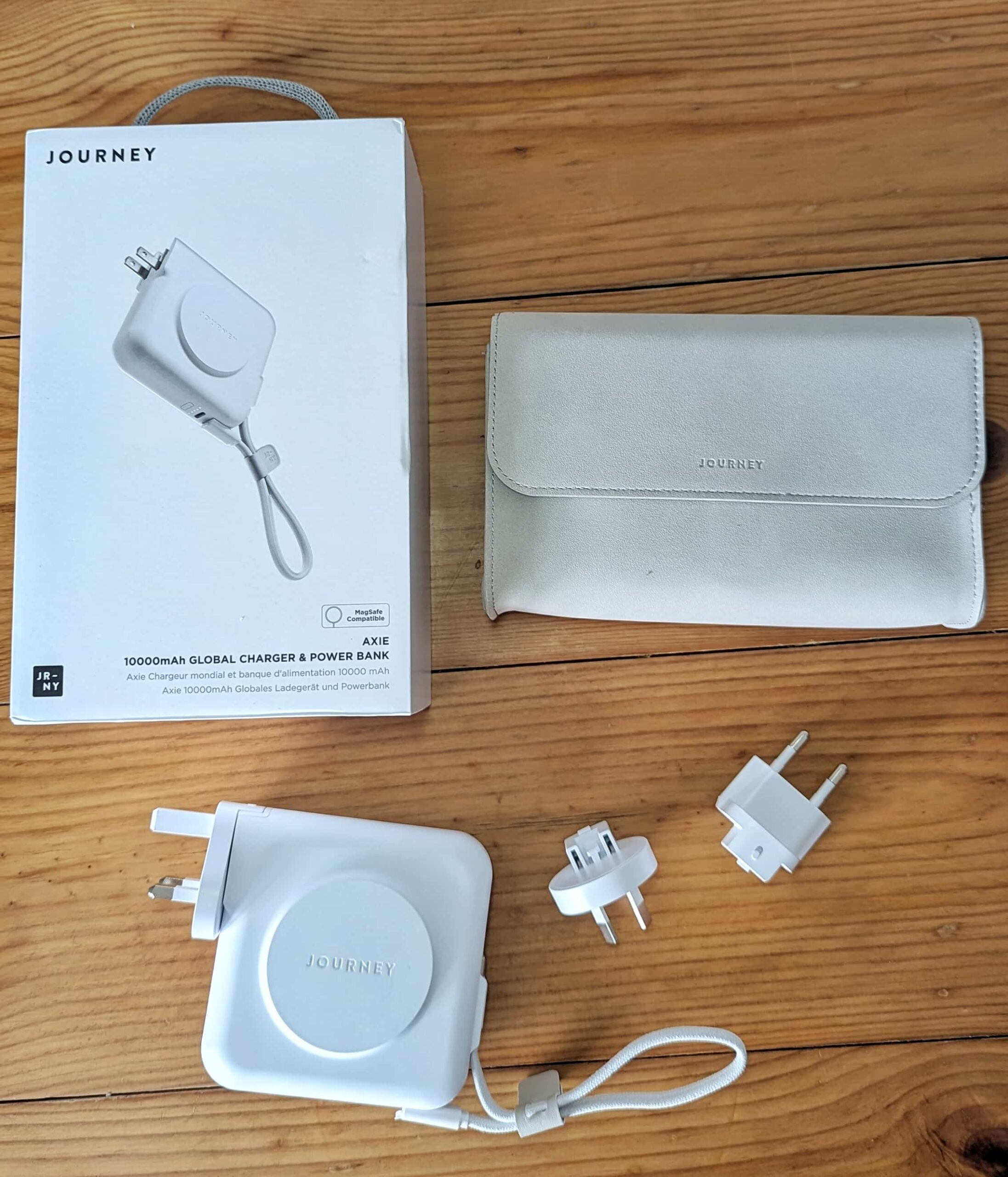 Axie 3-in-1 Global Wall Charger & 10K mAh Power Bank
