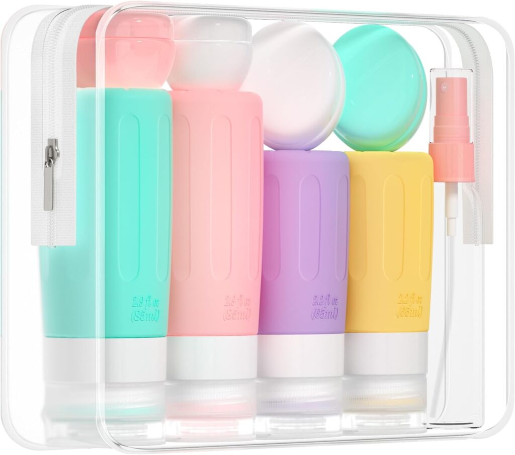 Travel Bottles Set for Toiletries