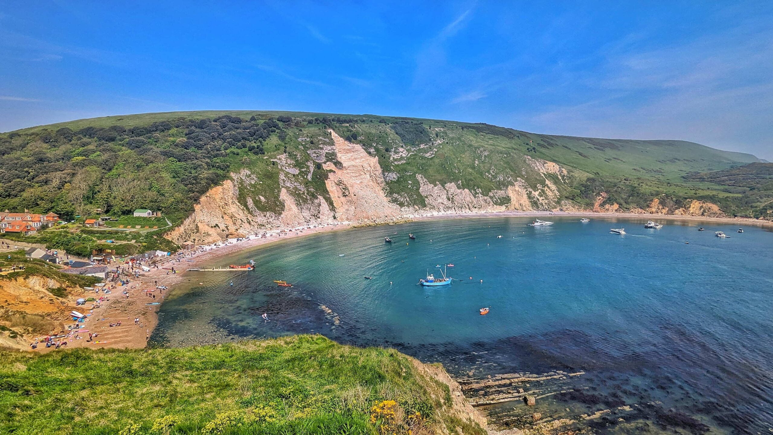 Lulworth Cove Beach Dorset